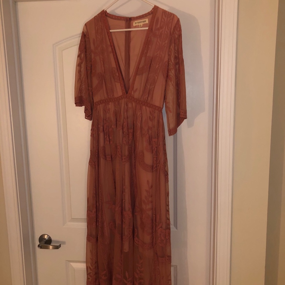 By Together Mauve Dress - Size Medium